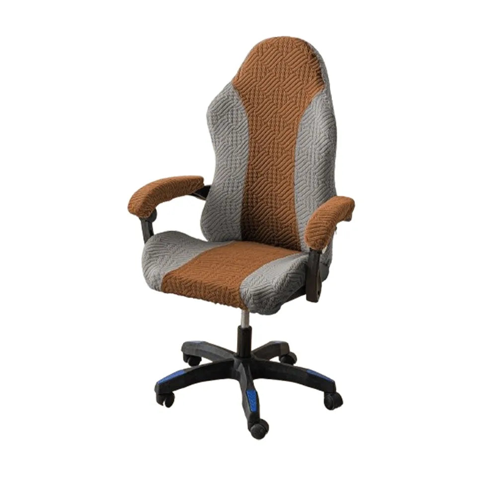 chaise moderne rose gris rayées polyester coton extérieure pivotante lavable adultes