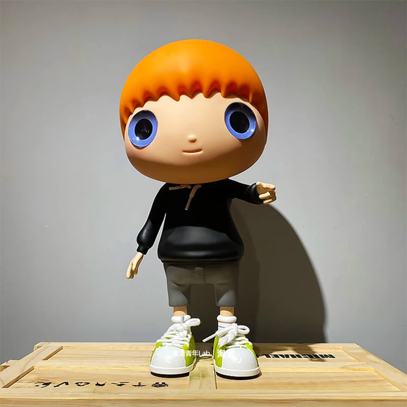 figurines animées grands yeux coiffures variées couleurs vives pack cadeau enfants modernes