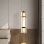 lampe suspendue transparente marbrée moderne salon restaurant chambre principal led dorée