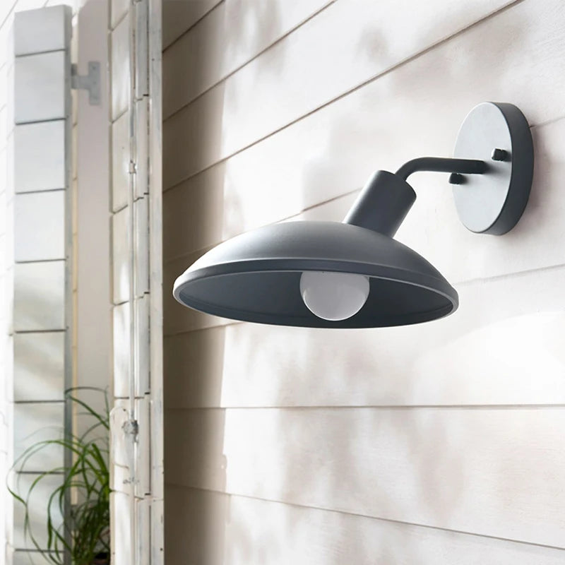 lampe murale moderne fer noir éclairage cuisine chambre entrée salle manger led 249lm 2ans