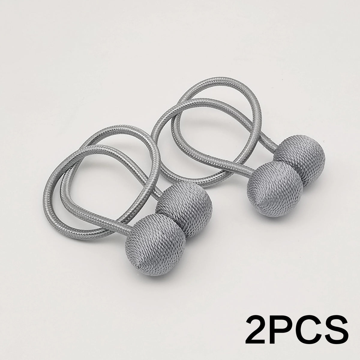 boucles magnétiques rideau corde tressée moderne beige blanc marron bleu noir rose gris orange