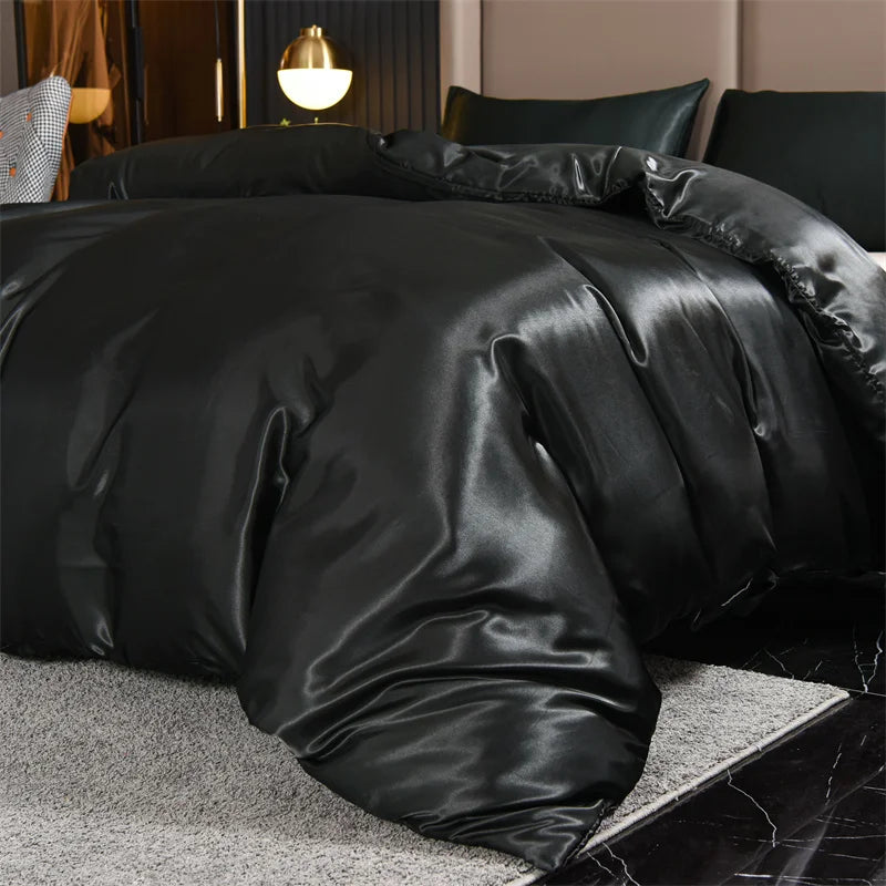 Ensemble 3 pièces housse de couette et taies d'oreiller