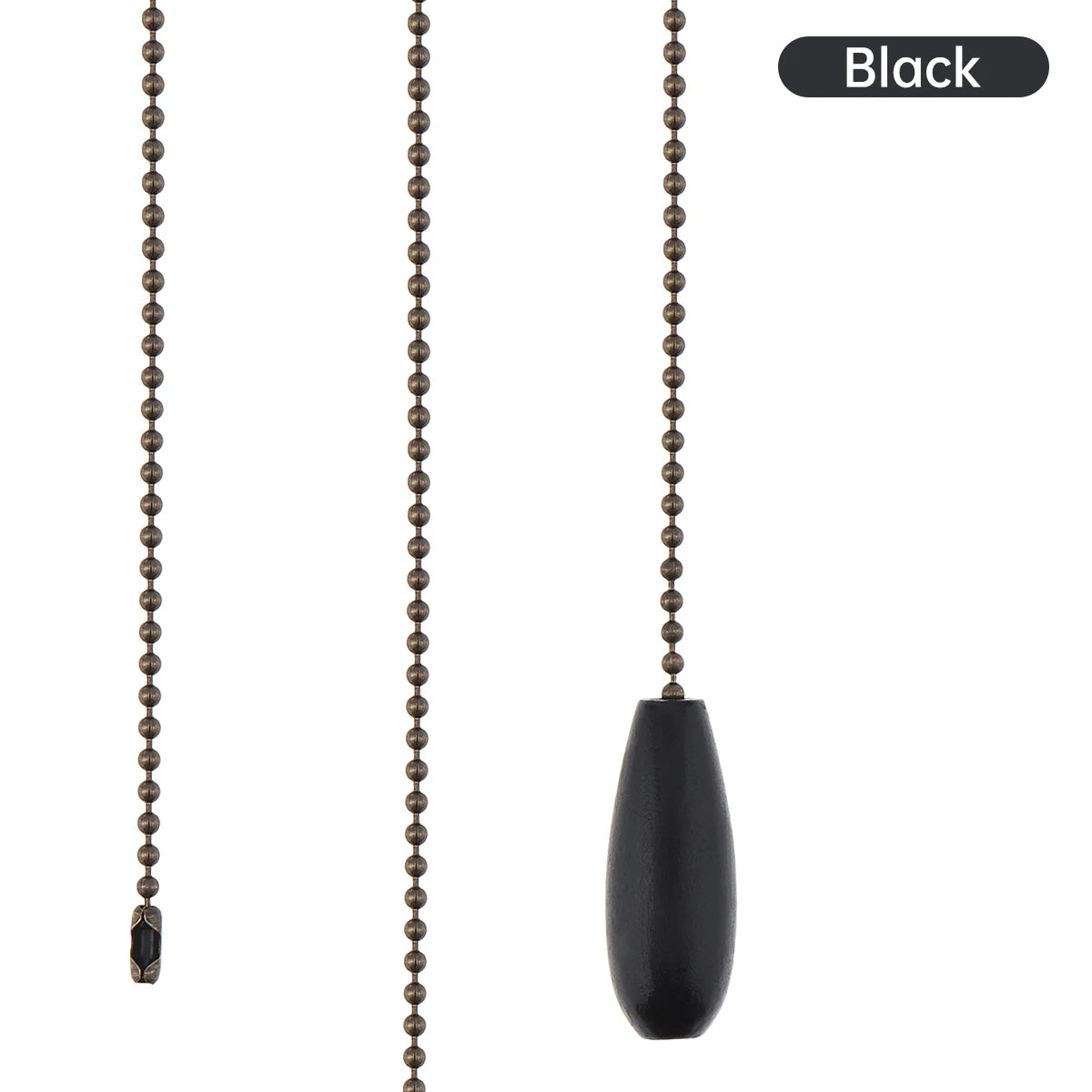 chaînes pull bois blanc brun noyer argent darkwood ventilateur lampe minimaliste