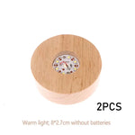 lampe table moderne minimaliste bois naturel blanc câble usb interrupteur