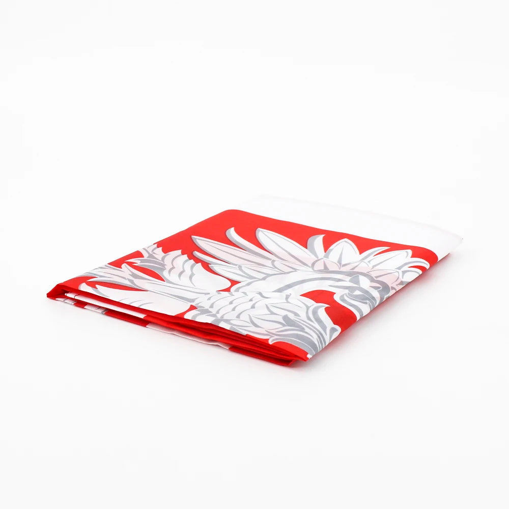 drapeau pologne aigle blanc rouge super tex polyester décoration dorés 120x180cm 90x150cm