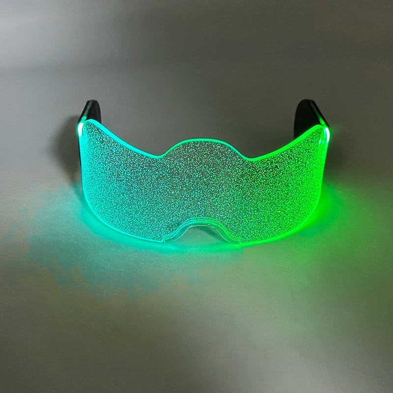 masques lumineux pailletés couleurs vert rose jaune bleu occasion fête anniversaire mariage