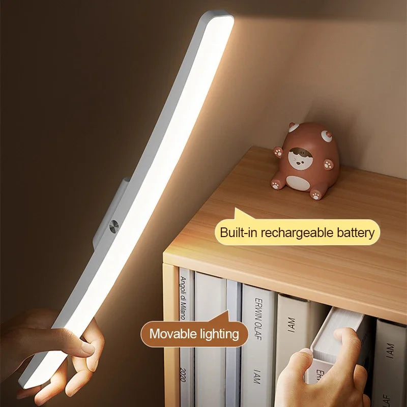 lampe led rechargeable blanc moderne ajustement 120° détachable remote control