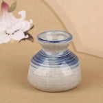 vases céramique artisanal poissons fleurs blanc bleu rouge vert