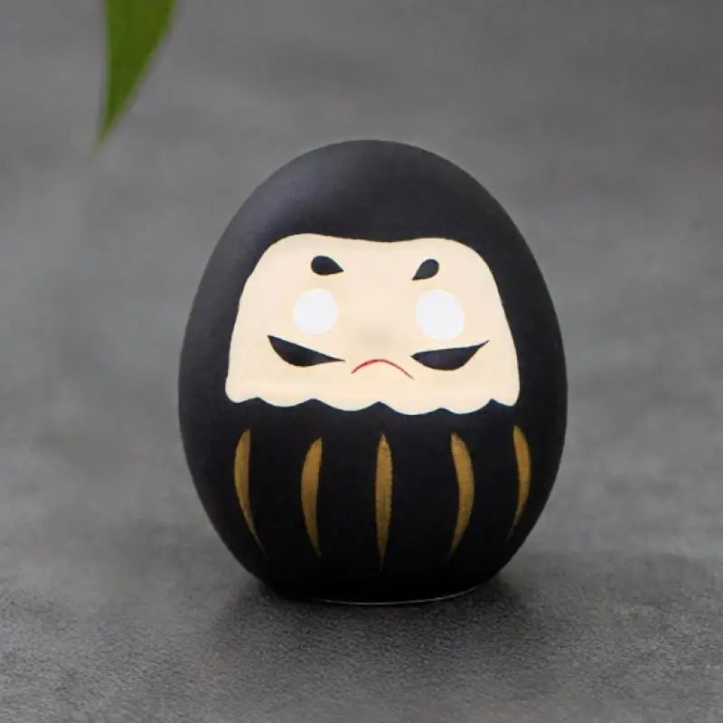 statuette japonaise daruma orange rouge noir vert violet rose blanche bonheur traditionnelle maison