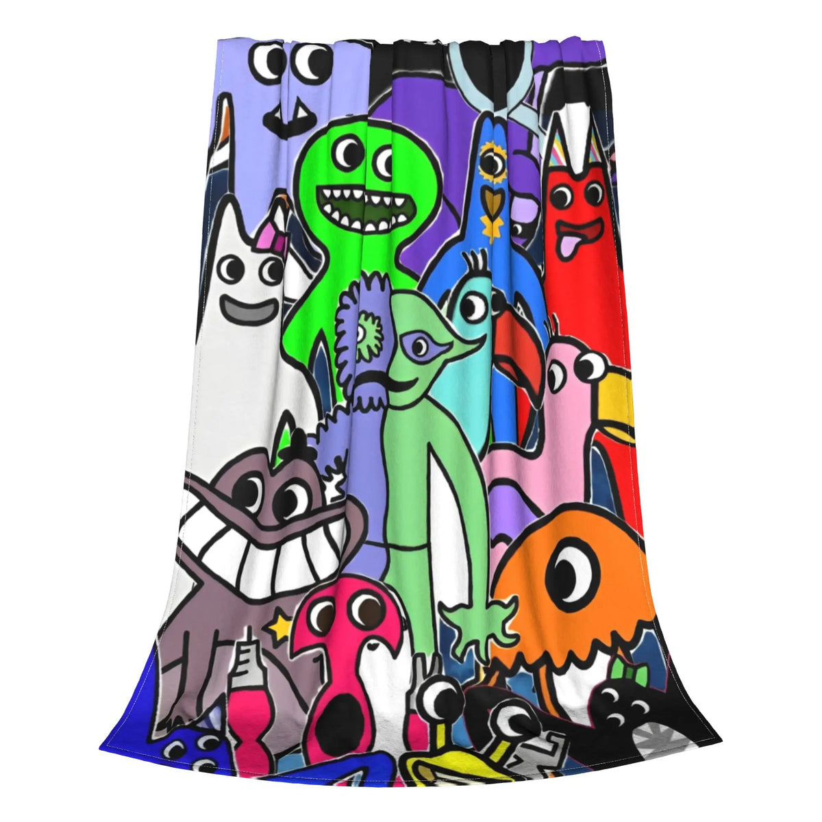 couverture multicolore dessins animés moderne anti boulochage polyester portable hiver été 80x60in 60x50in 50x40in