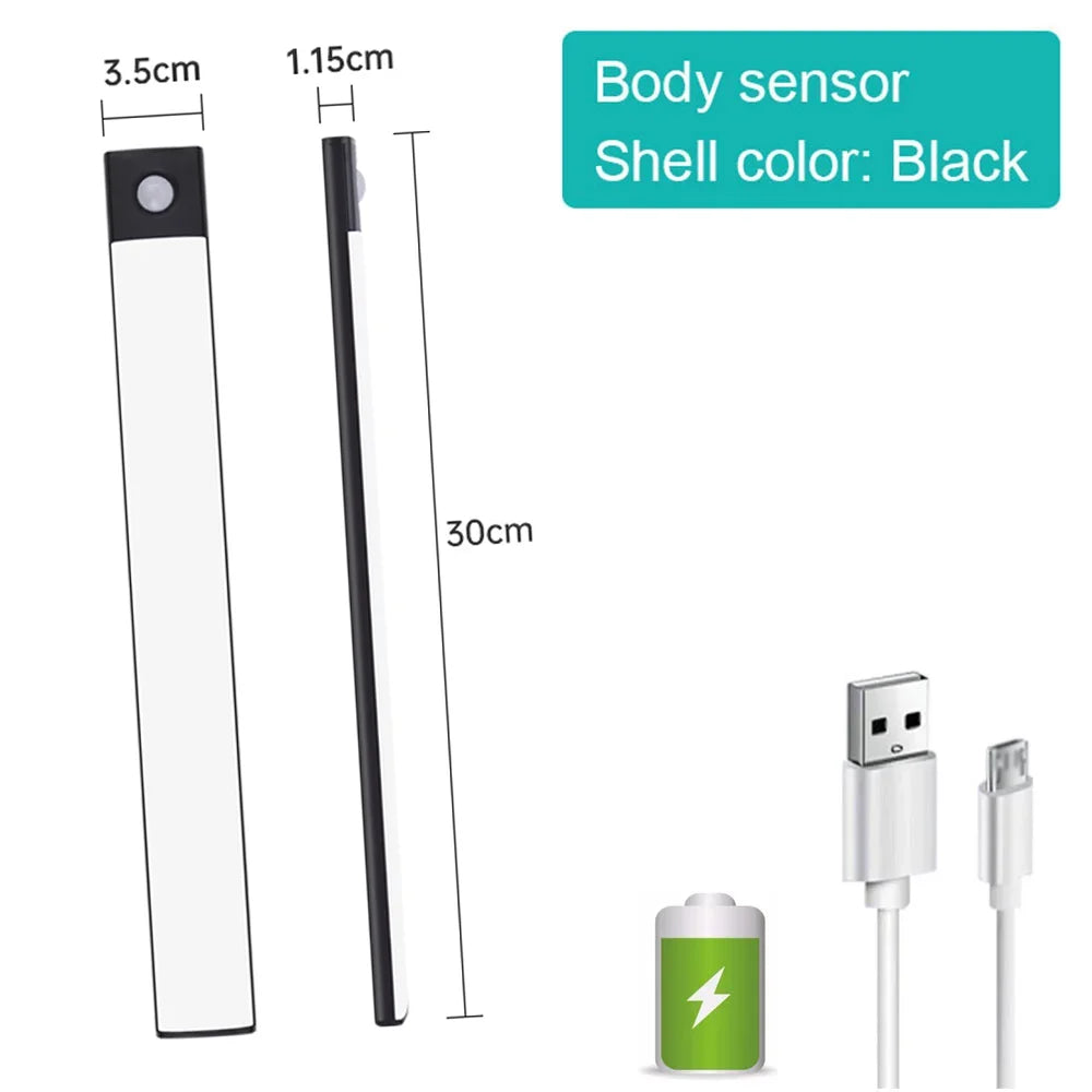 lampe led sans fil rechargeable aimantée interrupteur tactile sensorielle usb moderne blanc minimaliste
