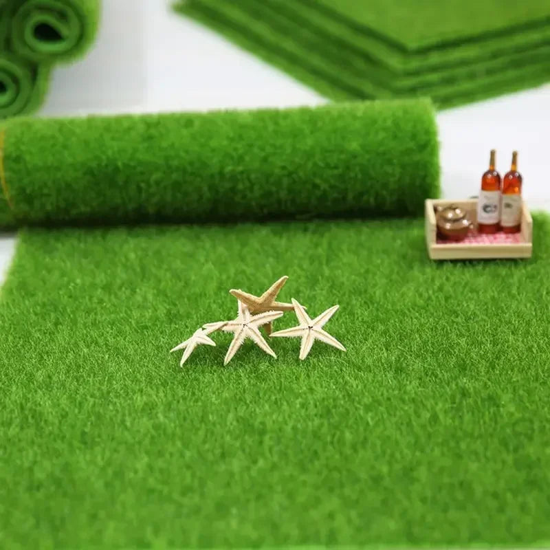 tapis artificiel vert clair moderne lettres ours decoration intérieure 30cm 30cm