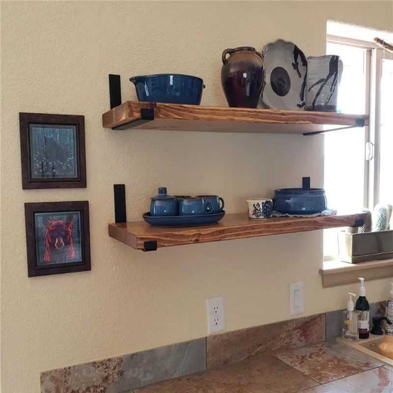 Support d'étagère en couleur or rose pour intérieur moderne
