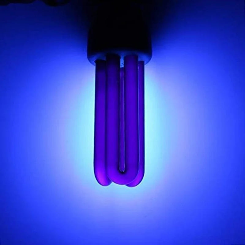ampoule fluorescente uv e27 noir moderne détection 40w ultraviolette opaques certifications rohs ceccc