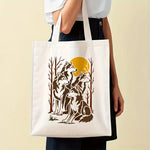 pochoirs stencil loup forêt blanc artisanal gravé peinture murale décoration artisanat gaufrage scrapbooking