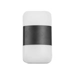 applique murale led moderne résistante humidité blanc noir adhésive éclairage intérieur extérieur 14w