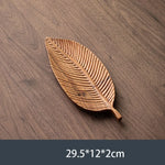plateau thé bois naturel rustique opaque texture veinée rangement service thé