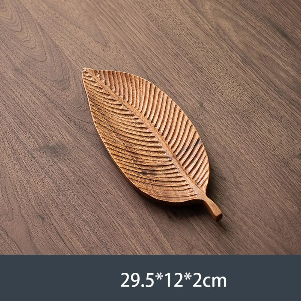 plateau thé bois naturel rustique opaque texture veinée rangement service thé