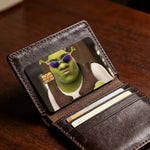 autocollants protection cartes bancaires face monstre vert shrek résistants rayures set pièces moderne illustratif