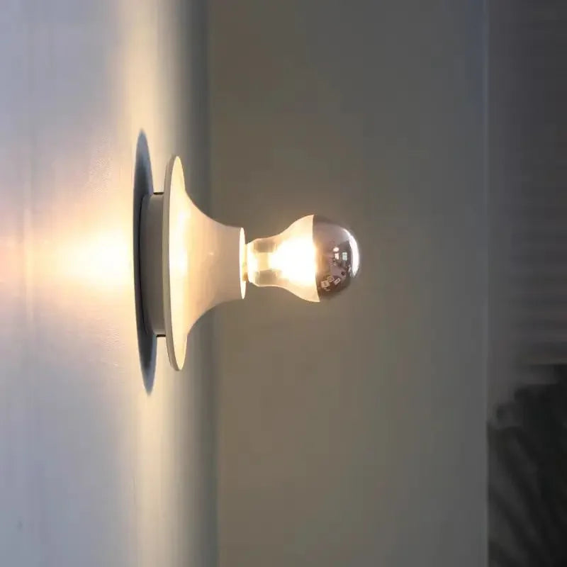 lampe led moderne argentée blanche adhésive chambre salon flux lumineux blanc mat