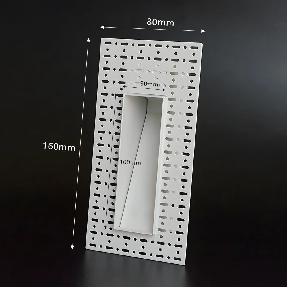 applique murale led encastrée détecteur mouvement blanc moderne éclairage escalier couloir cuisine intérieur