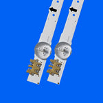 bande lumineuse led connecteur doré plaque fixation blanc moderne télévision