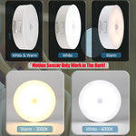 veilleuse led aimantée rechargeable usb moderne nuit chambre blanc minimaliste luminaires sans fil