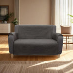 protège siège canapé gris moderne quilté polyestère doux protection sièges canapé