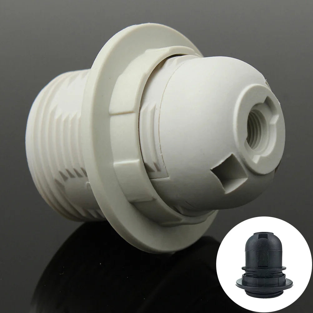 ampoule support pendentif collier éclairage douille vis blanc noir moderne fixations invisible grille invisible