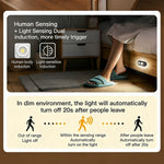 lampe sol rechargeable allumage automatique noir blanche moderne chambre salon couloir