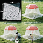 filet anti moustiques polyéthylène noir blanc vert transparent 2x3m 3x5m 3x15m camping extérieur voyage
