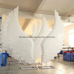 Décoration mariage ailes ange blanc doré LED éclairage événement anniversaire festive
