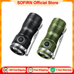 lampe torche noire vert rechargeable 1300lm led 15w moderne compact clip