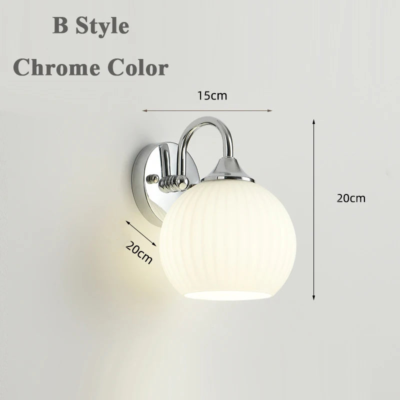 applique murale moderne métal blanc chrome acrylique translucide led flux lumineux 249 2000