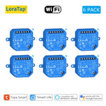 interrupteur module commutation rideau intelligent bleu moderne technologie contrôle vocal google alexa