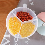 boîtes rangement alimentaire transparentes modernes grilles poignées couvercle mesure