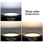spot led encastrable moderne aluminium blanc noir salon cuisine salon intérieur