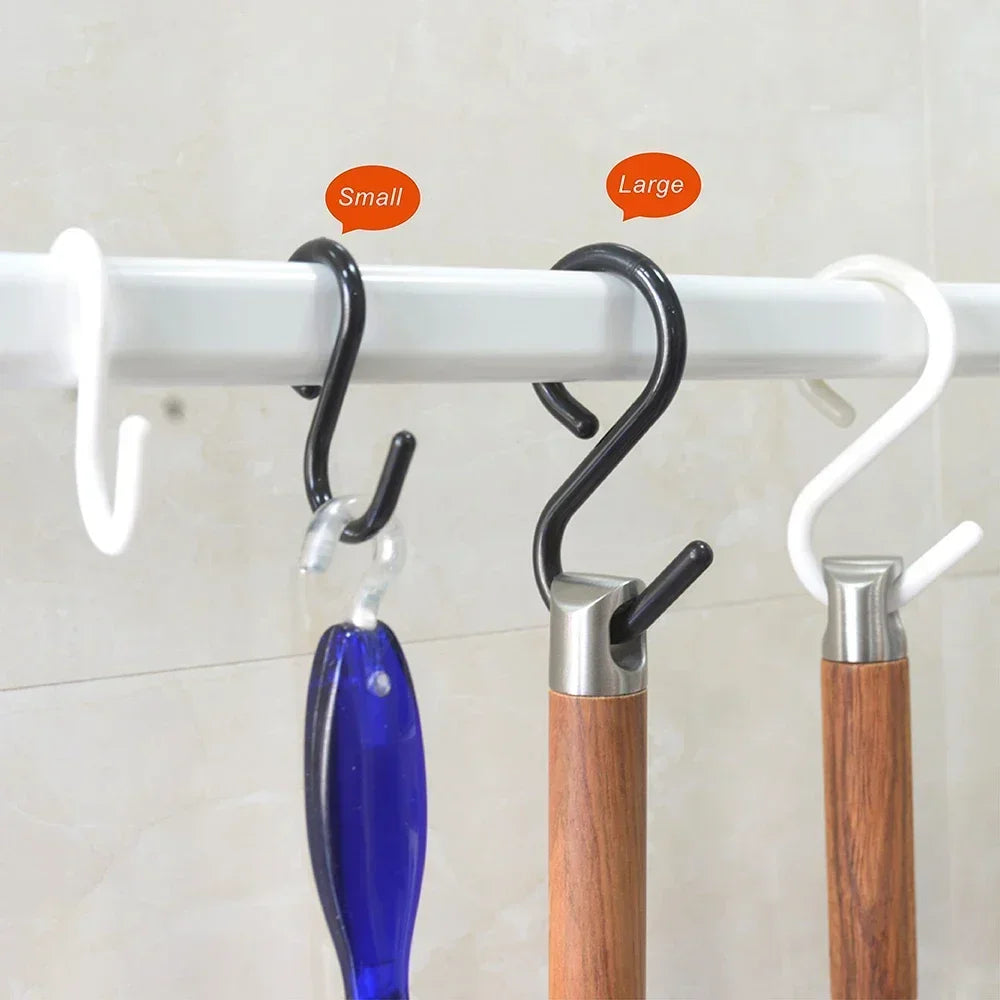 crochet silicone blanc moderne fixations pince épiler spatule couteau cuisine organizer mural salon