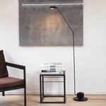 lampe moderne noir led base solide câble éclairage 10 15m² flux 249 2000 lumens