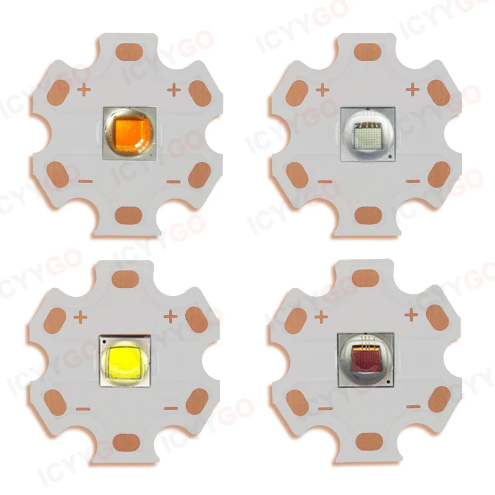 diodes led blanc rouge bleu vert 20mm haute luminosité 10w cuivre moderne technologie