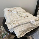 couette coton imprimé floral vintage blanc rose bleu verte translucide 200x230cm