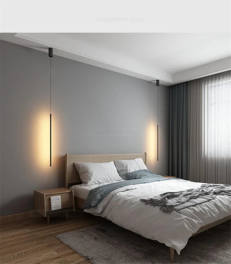 suspension lumineuse led minimaliste moderne noir blanc cassé plusieurs lampes fil métallique opaques diffuse