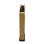 chargeur d'arme feu moderne robuste noir marron vert rainures opaques