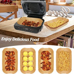 papier cuisson non adhésif 23cm barbecue four transparent moderne 100 pièces jetables