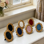 présentoir bijoux velours or rouge bleu rose blanc classique baroque box rangement bijoux
