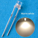 ampoule led transparente plat couleurs bleu vert rouge blanc chaud Jaune white orange pink
