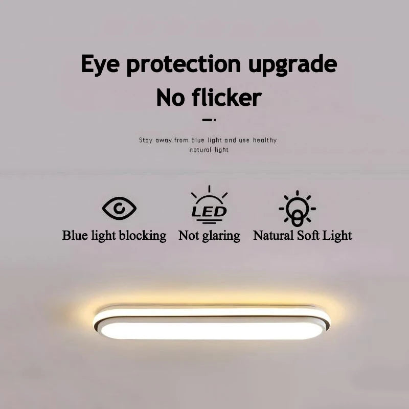 lampe led moderne blanche rectangulaire sans fixation visible 53cm 38cm