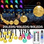 guirlande lumineuse multicolore moderne étanche ip65 modes contrôle distant led translucides