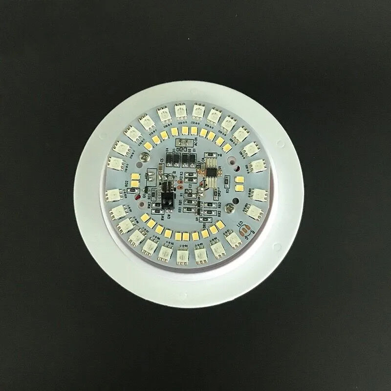 lampe led rechargeable télécommandée rgbw moderne veilleuse douce table blanc opacité 48 smds