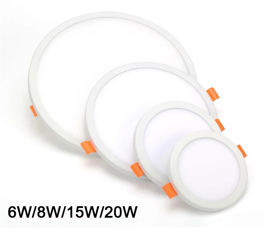 plafonnier led blanc moderne réglable 6w 8w 15w 20w aluminium opaqué